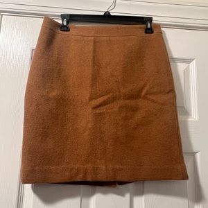 JCrew Mercantile Wool Blend Skirt Size 6P